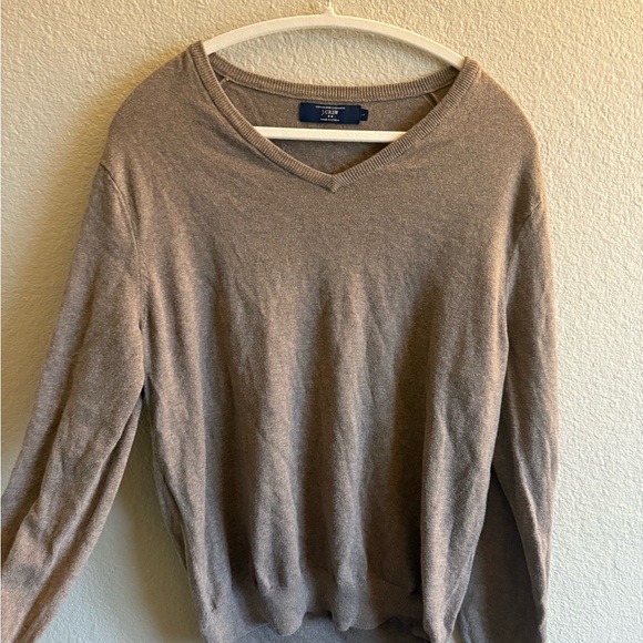 J. Crew Cotton and Cashmere Blend Sweater Oversized Minimalist Men's Large - Picture 3 of 8